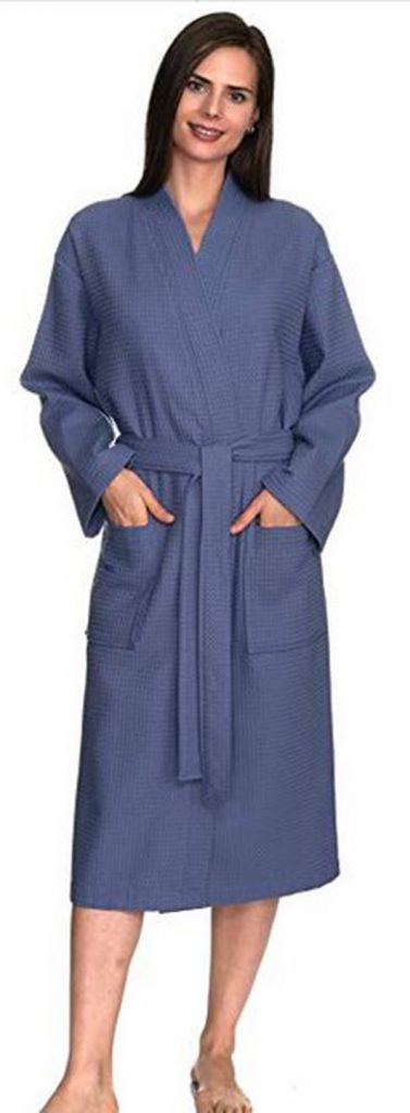 Towelselections Turkish Cotton Waffle Bathrobe Kimono Waffle Robe Gdacht 1700